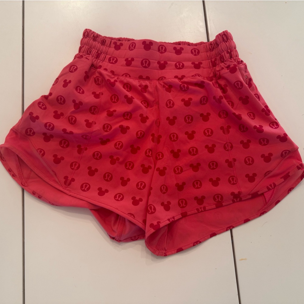 lululemon athletica Red Athletic Shorts